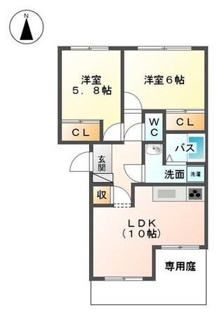 追分駅 徒歩20分 1階の物件間取画像